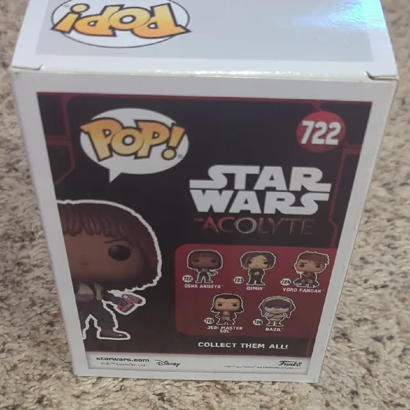 Funko Pop Star Wars Osha Aniseya Figure - Brown and Green - Picture 3 of 10